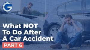 Do Not Give a Statement to the Insurance Adjuster