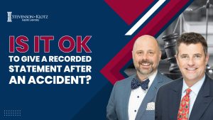 Is it OK to Give a Recorded Statement After an Accident?