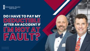 Do I Need to Pay my Deductible if I'm Not at Fault?
