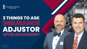 3 Things To Ask The Insurance Adjustor After An Accident
